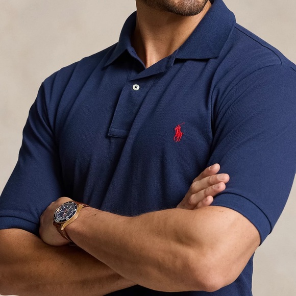 Polo Ralph Lauren Other - Men’s Navy Red Embroidered Pony - Big & Tall - Polo Ralph Lauren Polo Shirt